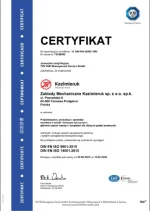 Certyfikat ISO 9001 | ISO 14001